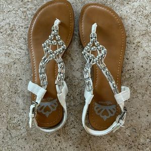 Fergalicious woman’s sandals